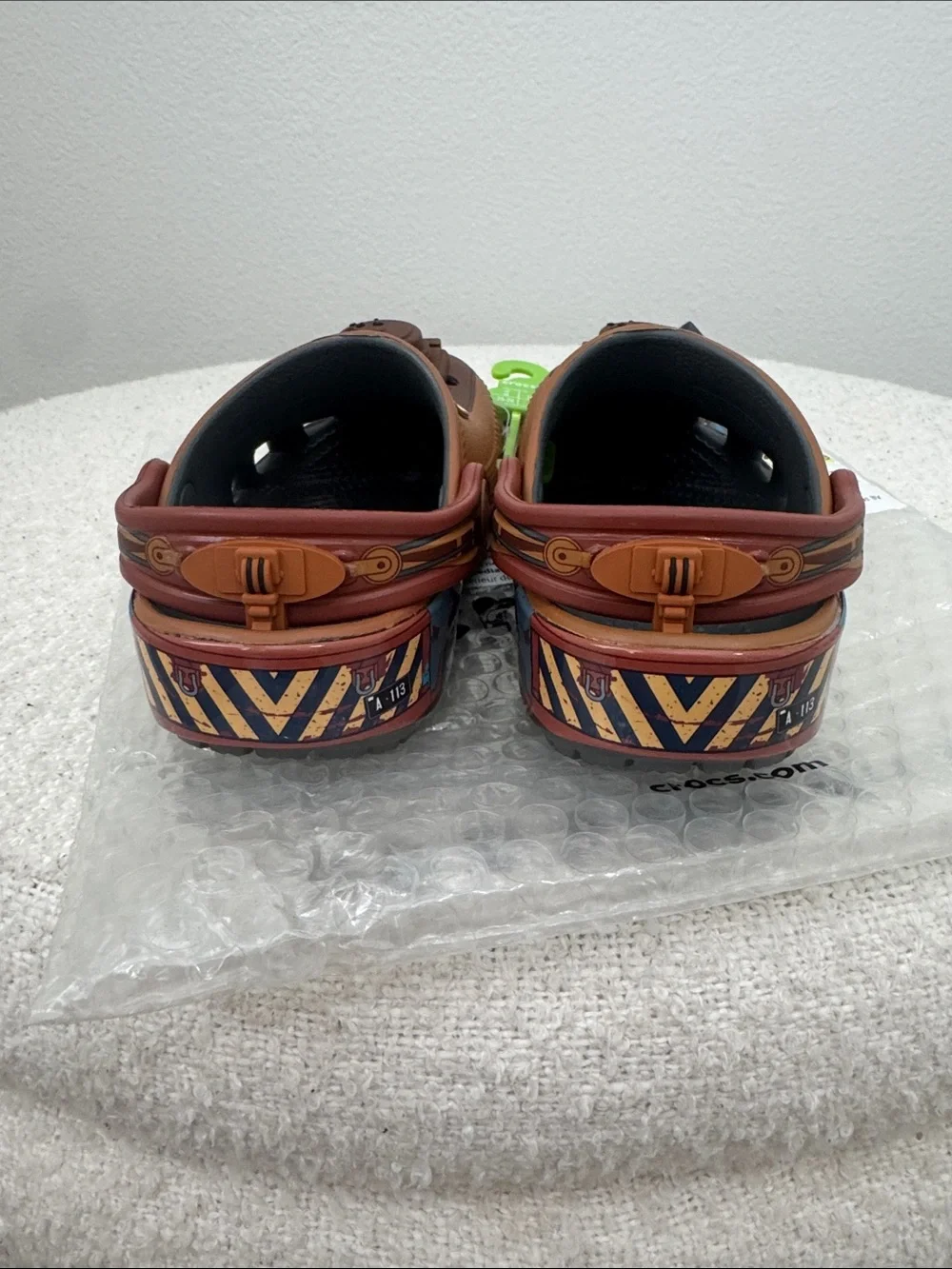 NWT CROCS Disney Cars Mater classic clog